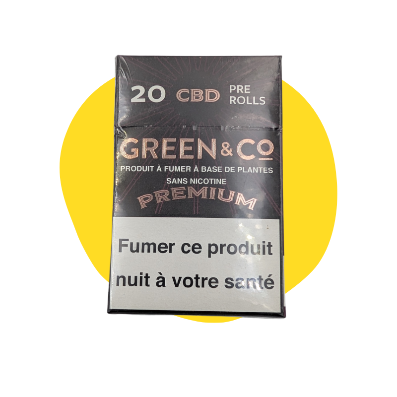 Premium cigarete CBD