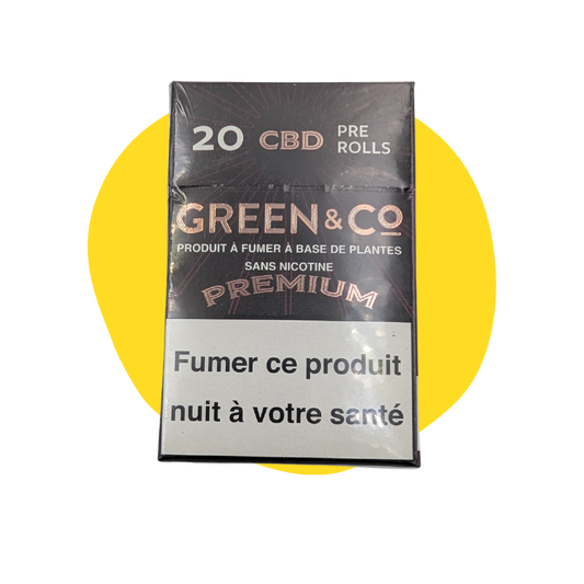 Premium cigarete CBD