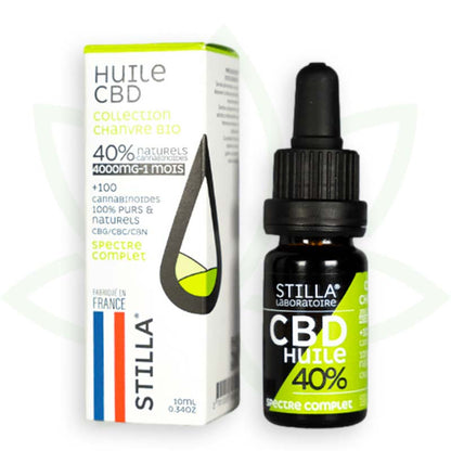 cbd konopljino olje 40 odstotkov 10ml polni spekter stilla france mafrenchweed 10