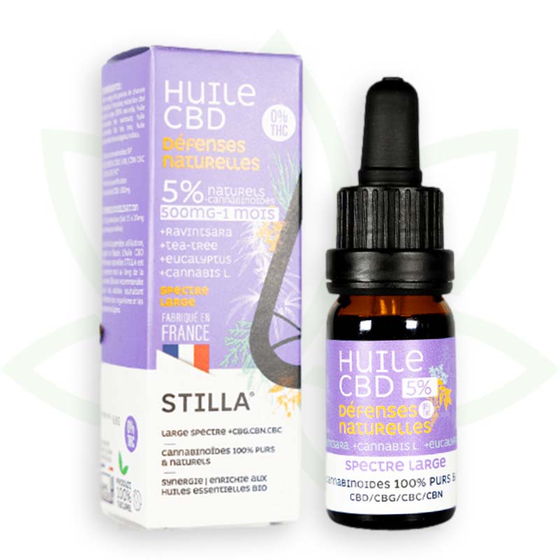 cbd olje naravne obrambe 5 odstotkov 10ml širokega spektra stilla francija mafrenchweed 1