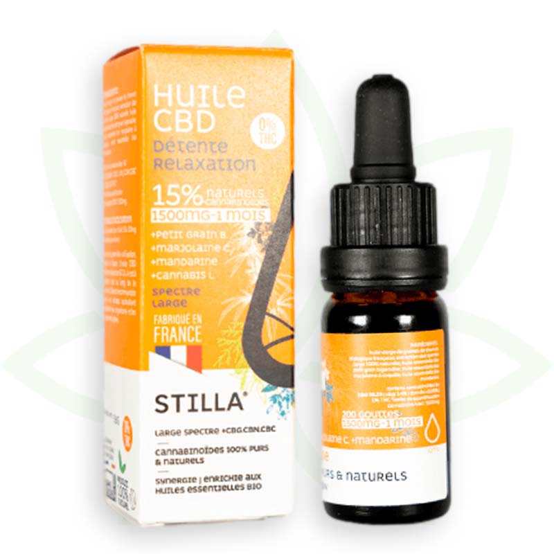 cbd olje sprostitev 15 odstotkov 10ml širokega spektra stilla france mafrenchweed 6