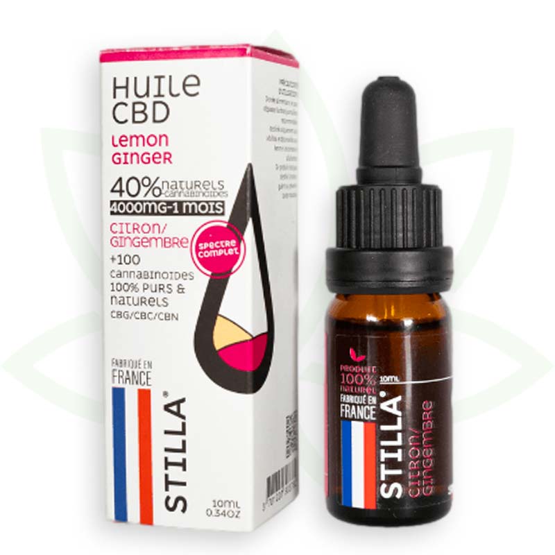 cbd olje limonin ingver 40 odstotkov 10ml polni spekter stilla france mafrenchweed 11