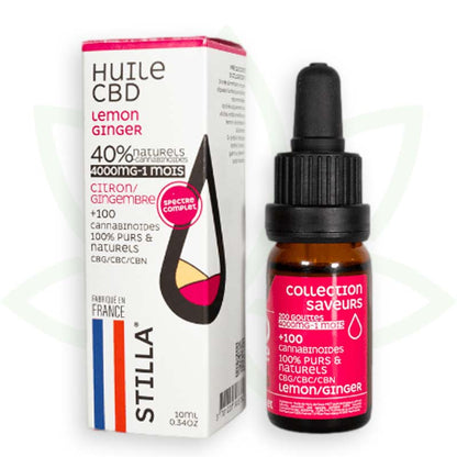 cbd olje limonin ingver 40 odstotkov 10ml polni spekter stilla france mafrenchweed 12