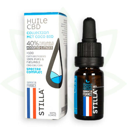 cbd olje mct kokos 40 odstotkov 10ml polni spekter stilla france mafrenchweed 11