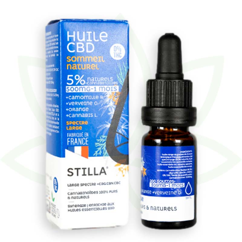 cbd olje naravno spanje 5 odstotkov 10ml širok spekter stilla francija mafrenchweed 3