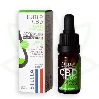 sladko jutranje cbd olje 40 odstotkov 10ml polni spekter stilla france mafrenchweed 10