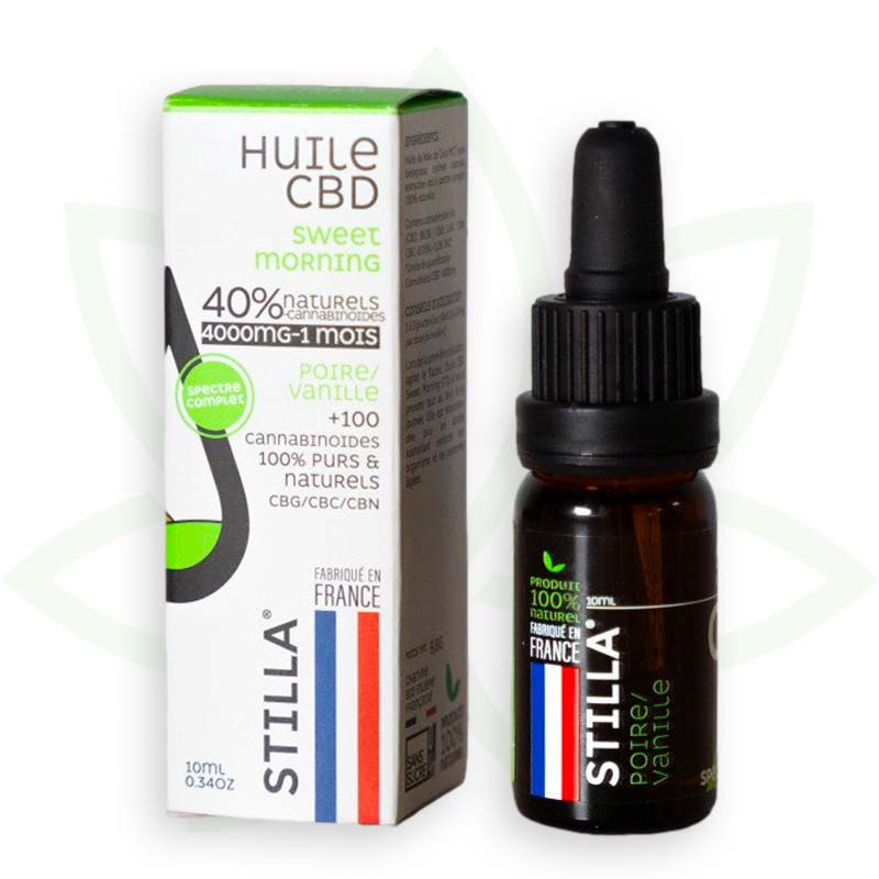 sladko jutranje cbd olje 40 odstotkov 10ml polni spekter stilla francija mafrenchweed 11