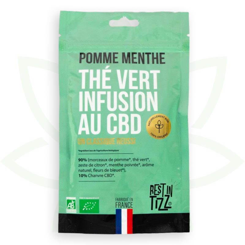 zeleni cbd jabolko meta infuzija cbd organski počitek v tizz mafrenchweed 1